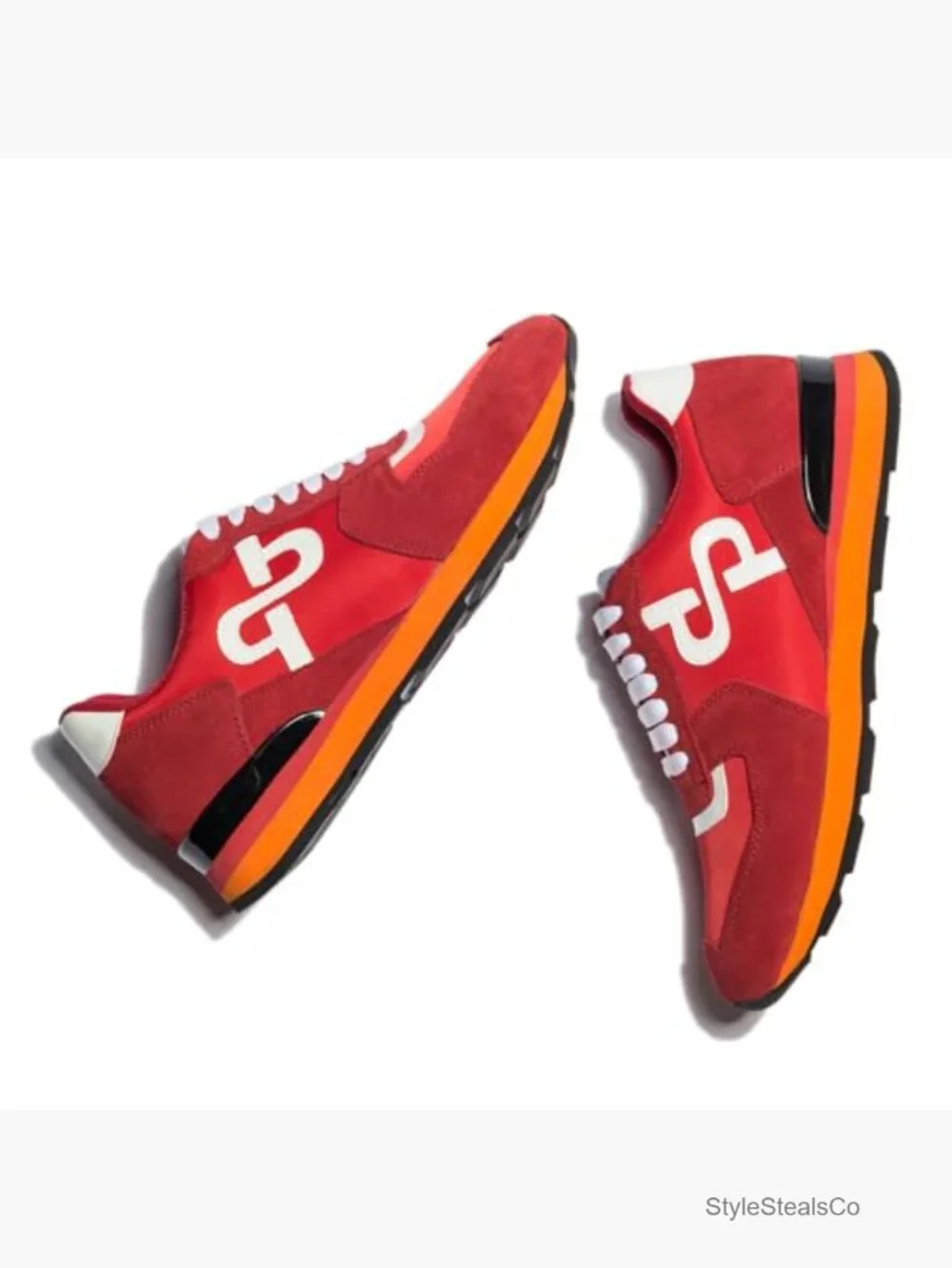 Men's Suede Leather Lace-up Fashion Sneakers Athletic Running Tennis Sports Gym